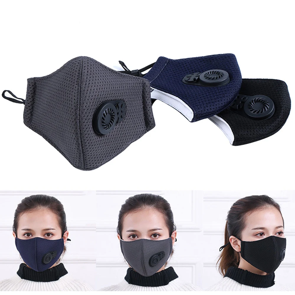 

1Pcs PM2.5 Pollution Mask Anti Air Dust and Smoke with Earloop , Washable Respirator mouth mask