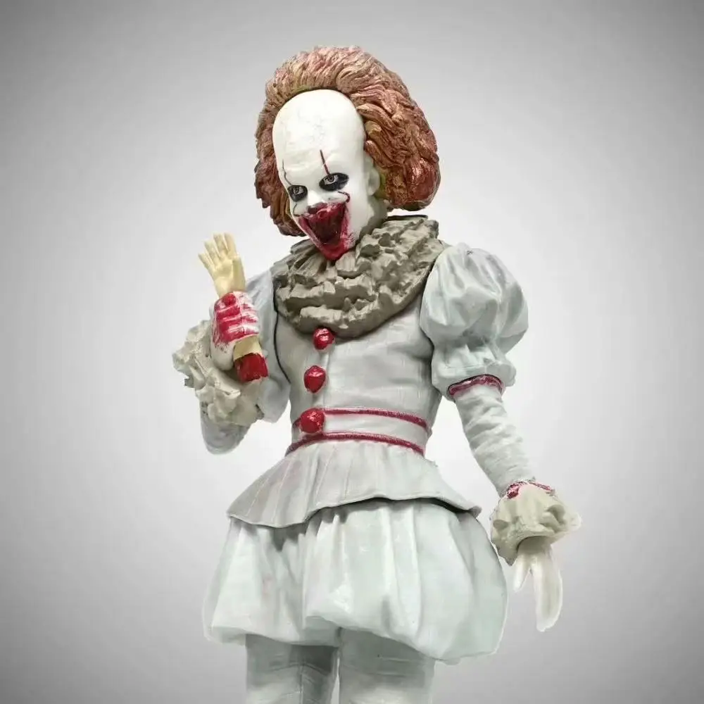23 см новое издание Стивен Кинг's It PENNYWISE сменная голова ПВХ Статуя Коллекция