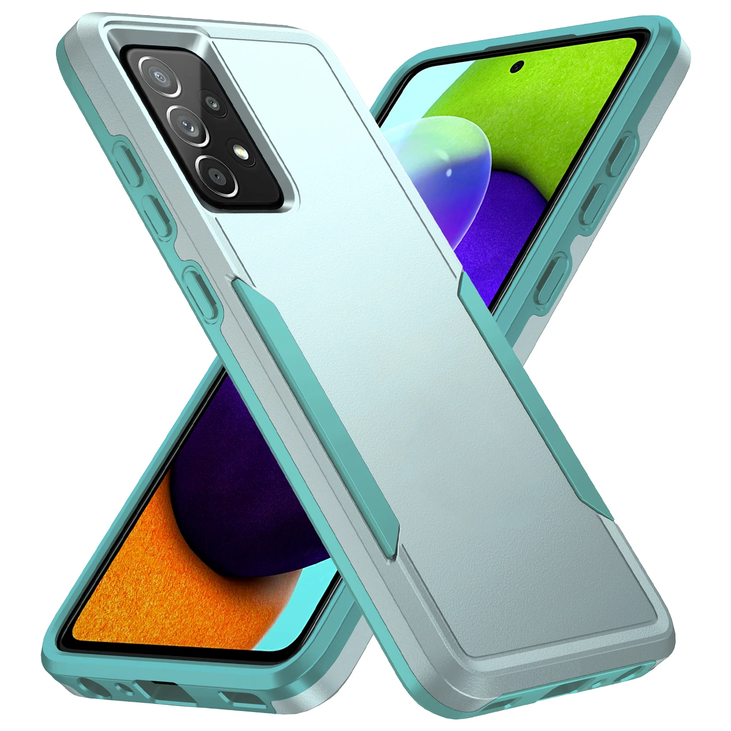 Shockproof Precise Cutout Case for Samsung Galaxy A52S 5G A 52S 52 A52 4G A72 A33 A53 A73 A12 A13 A32 S22 Ultra S21 FE S20 Plus samsung galaxy s21 fe 5g case