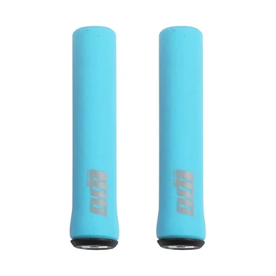 Sky blue Freies Verschiffen ODI Fahrrad Grip MTB Silikon Auto Gewinnen Nicht-rutsch Schock Absorbieren Weiche Saug Fahrrad Grip - Цвет: Sky blue