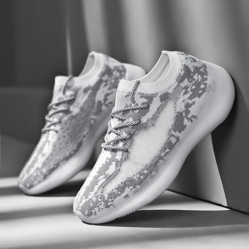 

Coconut Shoes Men's 350v8 Stars Shoe Men's White Black Really Burst Spring New Style Trendy Shoes Korean-style MEN'S Casual Shoe