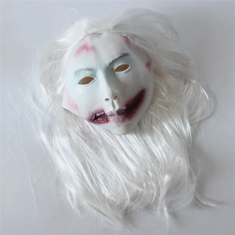 Halloween Party Mask Funny Scary Devil Zombie Dress Up Props Latex Horror Face Mask Latex Products Party Home Decoration 40AUG548