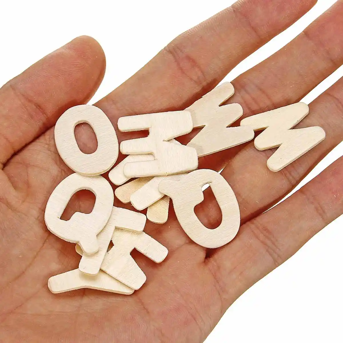 156 шт. каждый 6 шт. деревянные буквы алфавита Scrabble игрушки буквы ремесло Развивающие игрушки для детей раннего обучения подарок