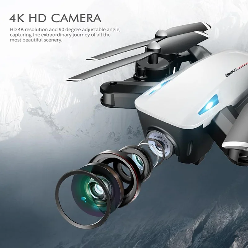 LAUMOX LX100 Радиоуправляемый Дрон с 4 K/1080 P HD камерой wifi FPV оптическое позиционирование потока складной Квадрокоптер вертолет дроны следуем за мной