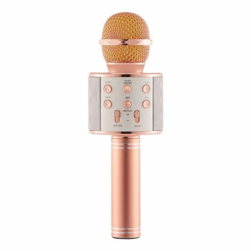 EDAL WS-858, беспроводной Bluetooth, караоке, ручной микрофон, USB, KTV, микрофон, плеер, Bluetooth, микрофон, динамик, запись музыки, микрофон