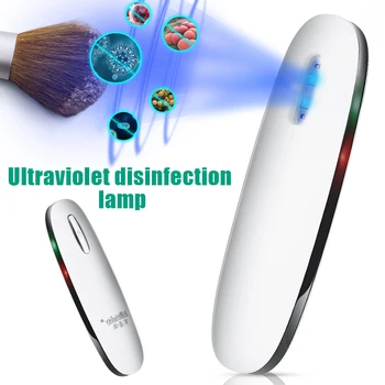 

Portable UV Disinfection Machine Lamp Sterilization Lamp Disinfector USB Cable Charging UVC Sterilizer Light For Home Travel