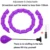 Fitness Smart Sport Hoop Thin Waist Exercise Detachable Massage Hoops Fitness Equipment Gym Home Training Weight Loss Fitness 13