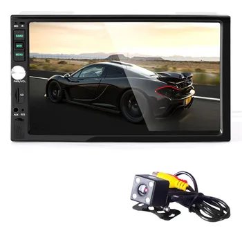 

Bluetooth Car Stereo Audio In-Dash Aux Input Receiver SD/USB MP5 Player USB Charger Car Accessories Car Boat Accessory #Zer