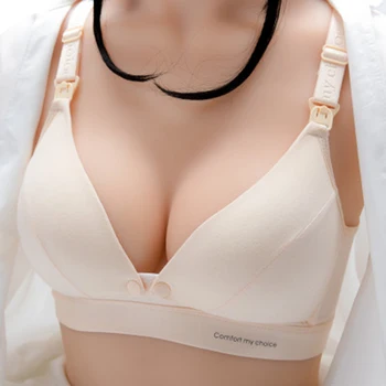 

2020 Nursing Bra Solid Color Women Breast-Feeding Bra Womens Underwear Seamless Bras