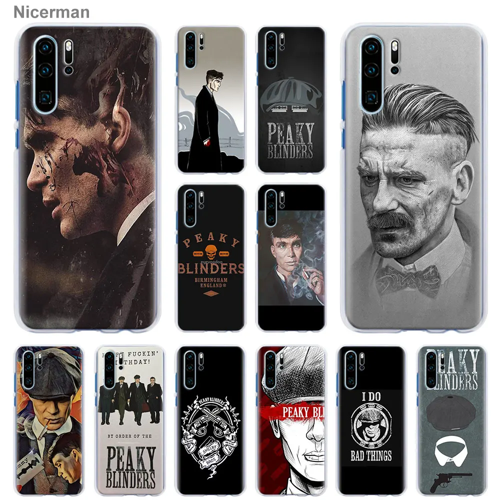 Peaky bliners логотип с крестом Чехлы для huawei P30 P20 Lite P30 Pro P10 P9 Lite P Smart Plus жесткий чехол