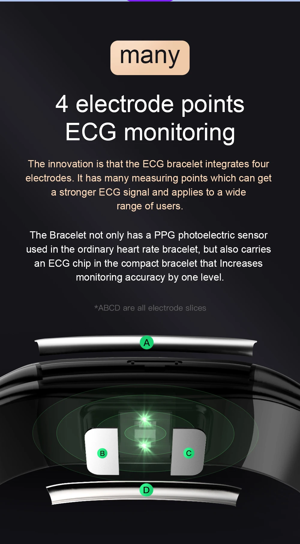 ECG PPG умный Браслет 1,08 дюймов цветной экран Спортивный Браслет Монитор Сердечного Ритма Смарт часы кровяное давление smartwatch