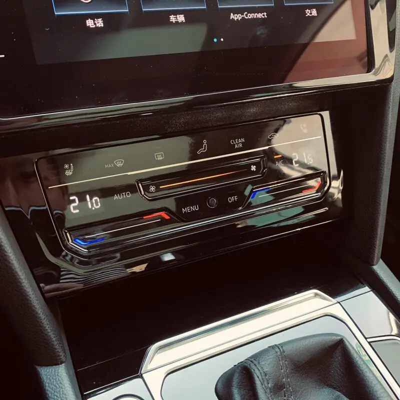 Сенсорный ЖК-экран автоматическая панель кондиционера с подогревом и вентилируемым передним сиденьем автоматический AC для VW Passat B8