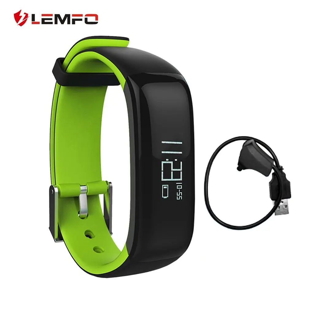

P1 Smart Bracelet 4.0 Real-time Heart Rate Health Monitoring Wristband Waterproof Call Reminder Smart Watch