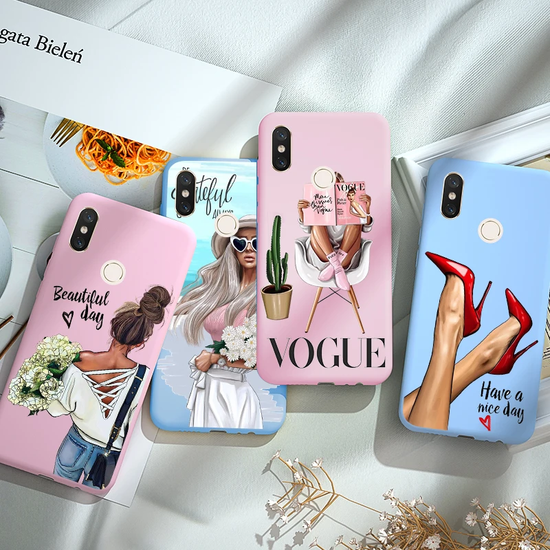 

Candy For Xiaomi Redmi Note 8 8T 7 6 5 Pro Plus 8A 7A 6A 5A Global Case Soft Silicone Lady Cover Cases