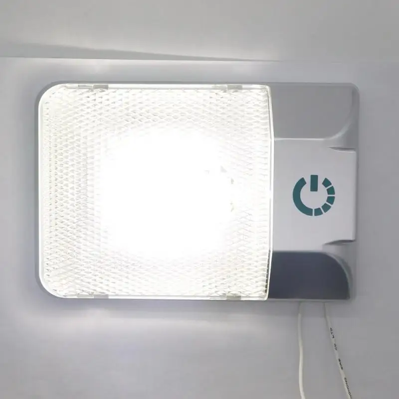VODOOL 24LED 11-18 в 3,6 Вт 6 Вт бесступенчатое управление с сенсорным управлением, автомобильный купольный светильник, авто интерьерная потолочная лампа для чтения для RV лодки яхты