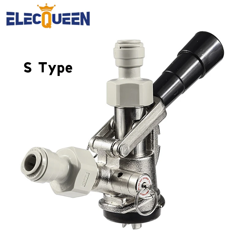 S System Keg Coupler, U.s. Sankey Type Draft Beer Keg Coupler Tap