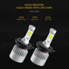 S2 H4 H7 H11 9005 9006 H1 COB Car LED Headlight Bulbs Hi-Lo Beam 72W 8000LM 6500K/4300K Auto Led Headlamp Car Light 12v 24v ► Photo 2/6