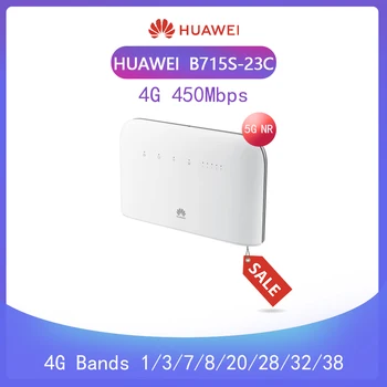 Billige Entsperrt Neue Original Huawei B715s-23c 4G LTE Cat9 Band1/3/7/8/20/28 /32/38 CPE 4G WiFi Router B715s-23c PK B618 E5788 M1