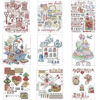 

Sewing series Patterns Counted Cross Stitch 11CT 14CT 18CT DIY Chinese Cross Stitch Kits Embroidery Needlework Sets