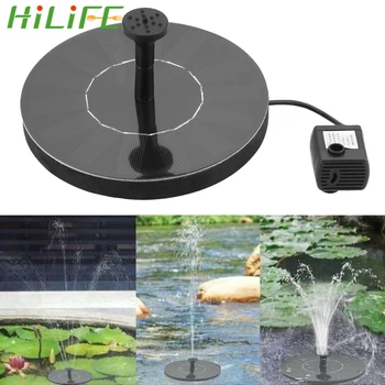 Hilife Solar Fontein Mini Tuin Patio Decor Fontein Drijvende Fontein Zonnepaneel Voor Garden Pool Vijver