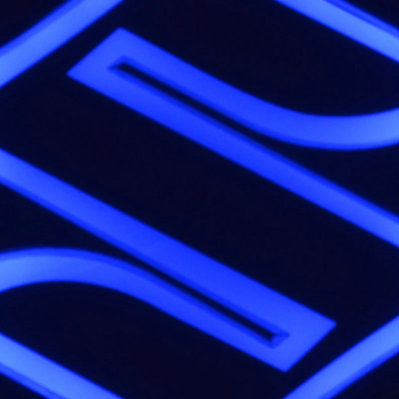 8 × 8 см Автомобильный светодиодный фонарь на колесо эмблема передний задний значок красный/синий/белый для Suzuki Swift SX4 Vitara Baleno Jimny Splash Kizashi Alto