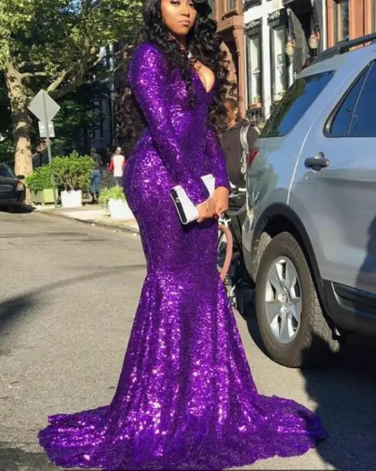 womens purple formal dresses