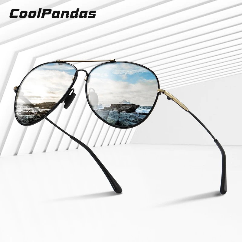 Солнцезащитные очки CoolPandas поляризационные для мужчин и женщин авиаторы в
