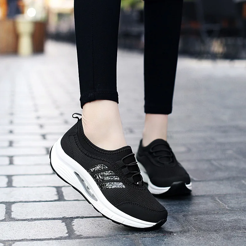

Southeast Asian-Style Air Cushion WOMEN'S Shoes Foot Covering Casual Shoes Lightweight Running Shoes Versatile Athletic Shoes Th
