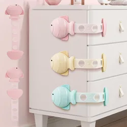 Serrure de sécurité pour enfants, serrure de tiroir de sécurité pour bébé, armoire de Protection pour enfants, Anti pincement réfrigérateur 