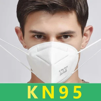 

20pcs KN95 Dust Masks N95 Respirator Air Filter Gas Mask Safety Protective kf94 ffp3 Face Mouth Mask Wholesale Dropshipping