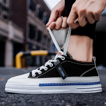 

Summer Canvas Shoes Sneakers For Men Shoes Breathable Men's Casual Shoes Lace-up safety shoes zapatillas hombre Comfortable