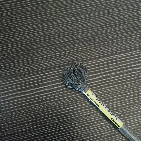 Charcoal Похожие DMC Art 317 Вт 6 нитей 8 м проволока металлический крест вышивка крестом Mouline Effet Lumiere 24 цвета, 1 шт - Цвет: Charcoal