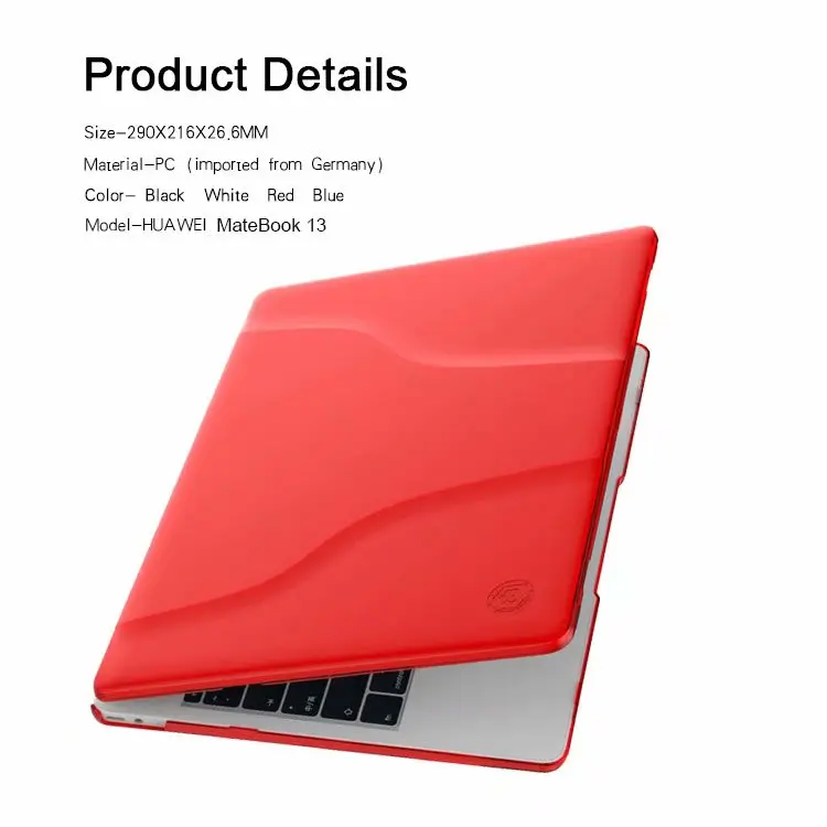 Защитный чехол для пульта ноутбука чехол для huawei Matebook 13 дюймов Прозрачная защитная крышка всего тела Оболочка сумка для ноутбука