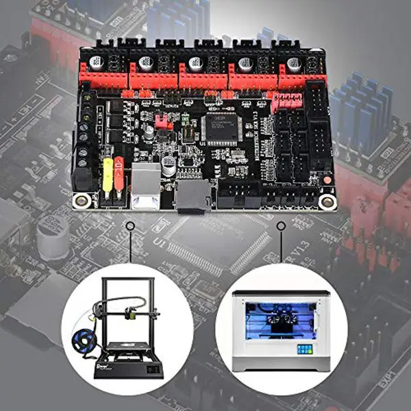 TMC2209 V1.2 с SKR V1.3 32 бит Smoothieware панель контроллера для 3d принтера совместим с 12864LCD/TFT24/TFT28/TFT32