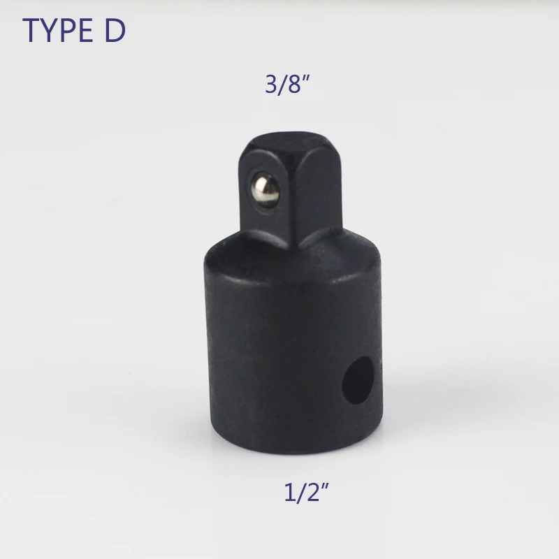 D- 0.5 TO 0.375 Ударная головка CR-V Ratchet конвертер адаптер Редуктор 1/2 до 3/8 3/8 до 1/4 1/4 до 3/8 3/8 до 1/2 автомобилей велосипедов гаражный ремонтный инструменты - Цвет: D- 0.5 TO 0.375