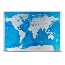 59,5*82,5 см черная карта мира для путешествий, скретч-карта, персонализированная стираемая карта мира без трубки, креативные наклейки на стену