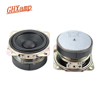 

GHXAMP 2.5 Inch Full Range Speakers 8ohm 10W Bluetooth Speaker DIY 66mm Full Frequency Loudspeakers Rubber Dome Silk Film 2PCS