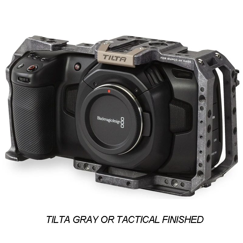 Tilta Full camera Cage для Blackmagic Design Pocket cinema camera 4 K/6 K(Tilta Gray - Цвет: Tactical finished