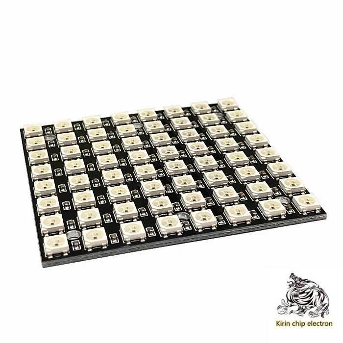 RGB-светодиод WS28125050 с встроенным полноцветным драйвером макетная плата 64 бита 2