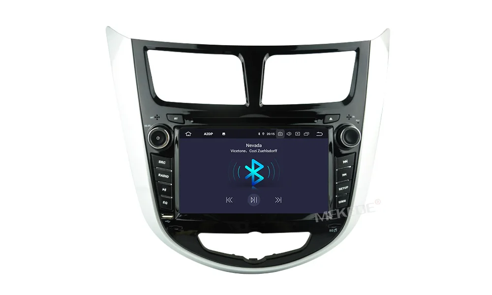 Android 9,0 4+ 64G Автомобильный dvd-плеер для Hyundai Solaris Accent Verna Авторадио автомобильный мультимидийный навигатор навигационное радио Bluetooth карта