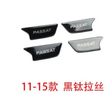11-15 Passat Внутренняя дверная наклейка подходит для Volkswagen 11-19 абсолютно новая Passat переоборудованная внутренняя ручка из нержавеющей стали украшения - Цвет: 11-15 Passat