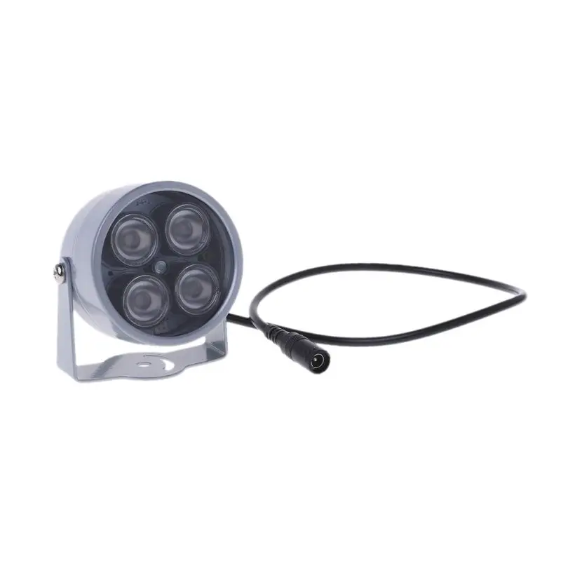 ИК-подсветильник ка ночного видения с 4 светодиодный, осветительная лампа для IP-камеры CCTV CCD, новинка