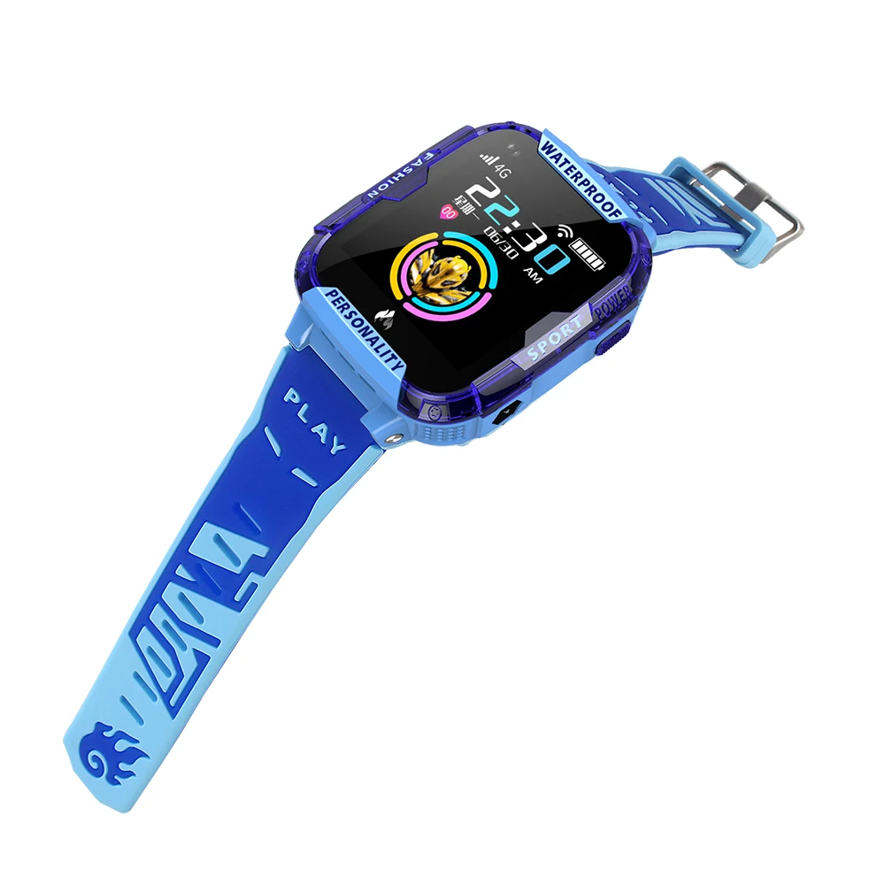 T19 Kids watch 4G smart watches GPS LBS tracker WIFI location SOS call 1.4' Camera children HD Video call clock gift