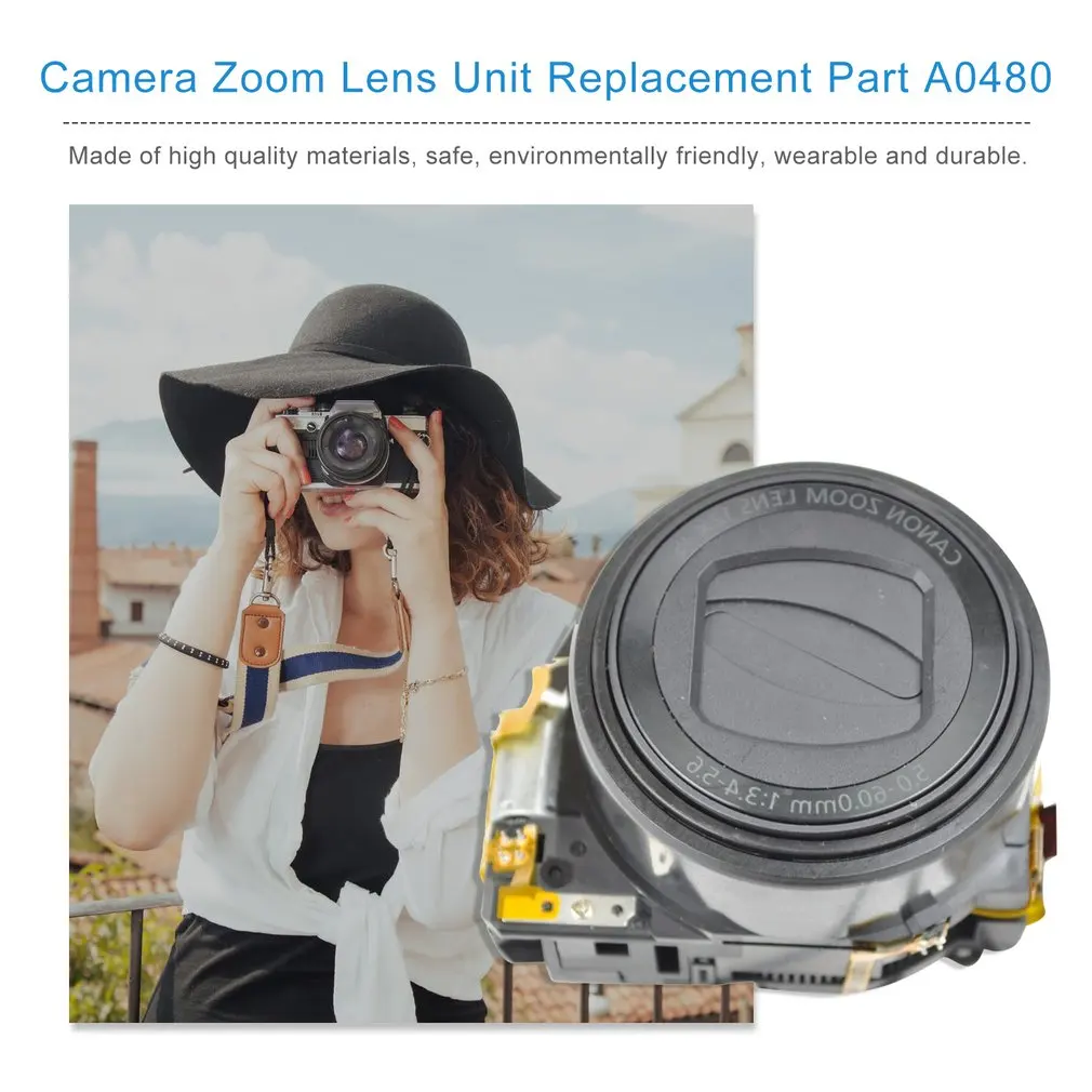 Для камеры Canon Powershot SX130 SX150 IS зум-объектив запасная часть A0480 Замена объектива для Canon