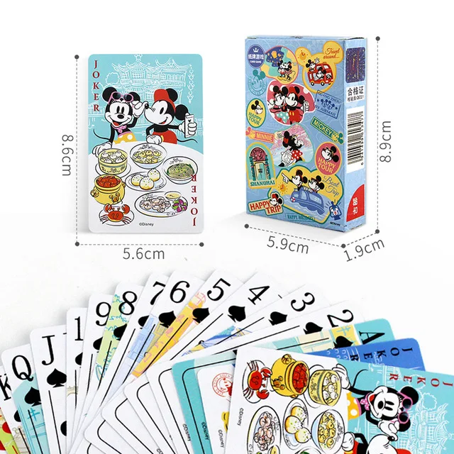 Frozen Avengers Card Game Paper Playing Cards Casual Desktop Card Games Children Adult Card Game Disney Card Game Frozen