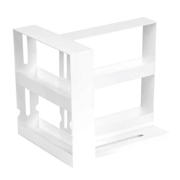 

Kitchen Cabinet Rotating Shelf Large Storage Rack Multifunctional Seasoning Bottle Holder Modern Desktop Home Space Saving PP