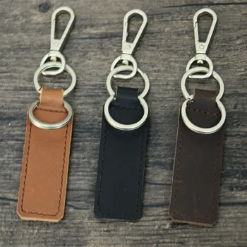 

Genuine Leather Car Key Bags for Men Women Crocodile Pattern Keychain Holder Organizer Wallet Zipper Hook Key Pouch Coin Purse