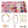 DIY handmade beaded toys and accessories set children creative girls weaving bracelet jewelry making toys education children gif 1