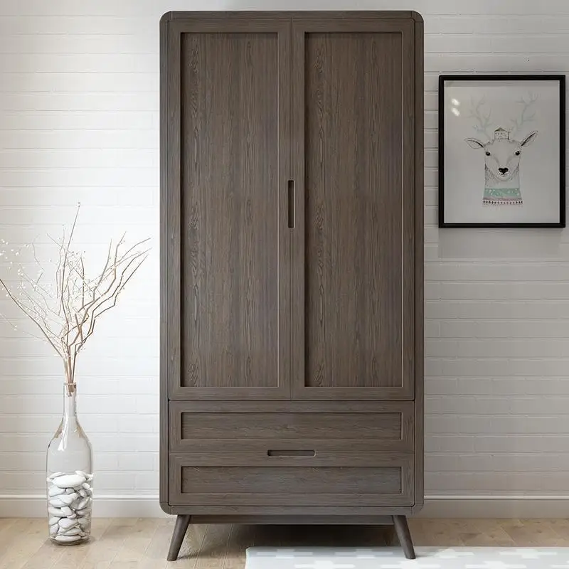 Roupa Dormitorio Kast Meuble Rangement Armario Clothing Pakaian Lemari Giyim Wooden Closet Cabinet Bedroom Furniture Wardrobe