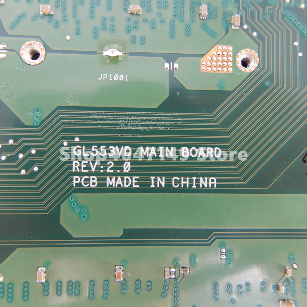 GL553VD материнская плата REV2.0 i5-7300CPU GTX1050 Материнская плата Asus GL553V GL553 GL553VD FX53V FX53VD Материнская плата ноутбука Тесты ОК